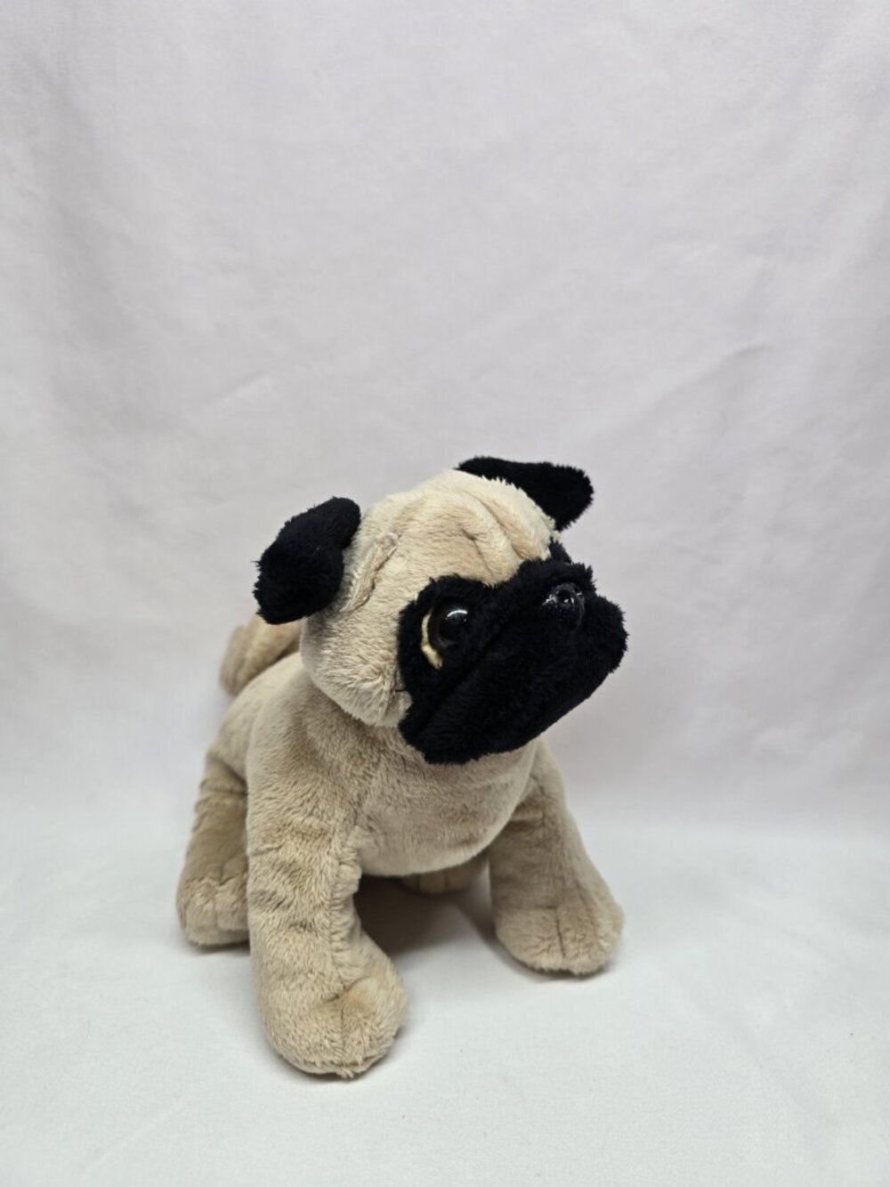 Ganz Webkinz Pug Dog Puppy HM105 Plush Stuffed Animal Toy No Code